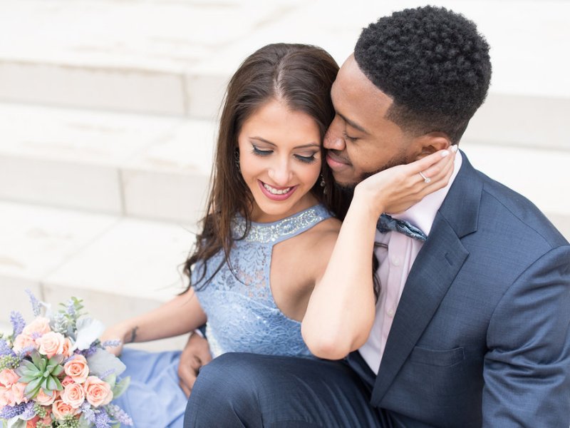 Formal Champagne Engagement Session in&nbsp;Lexington